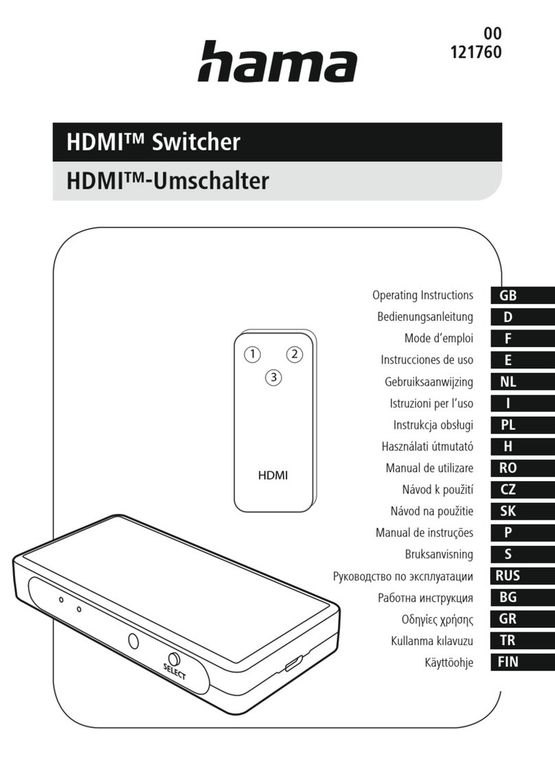 Hama 121760 operating instructions