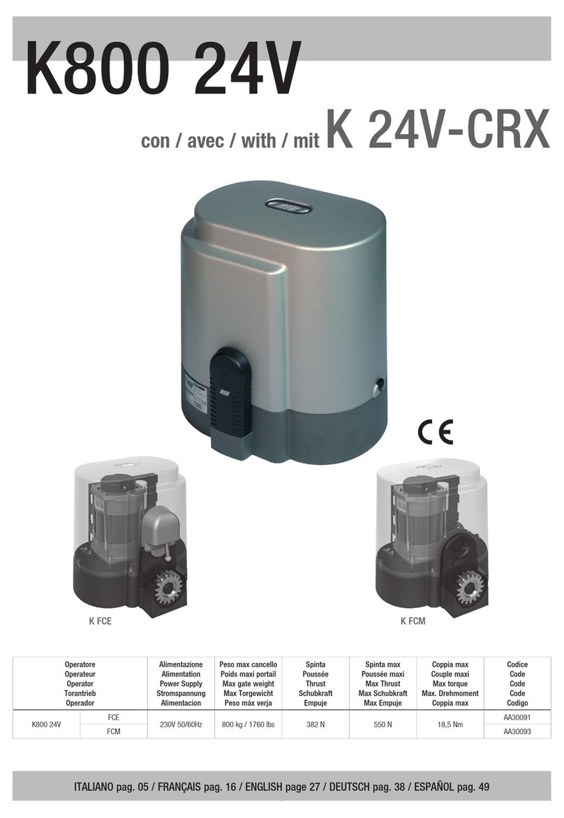 RIB K 24V-CRX User manual