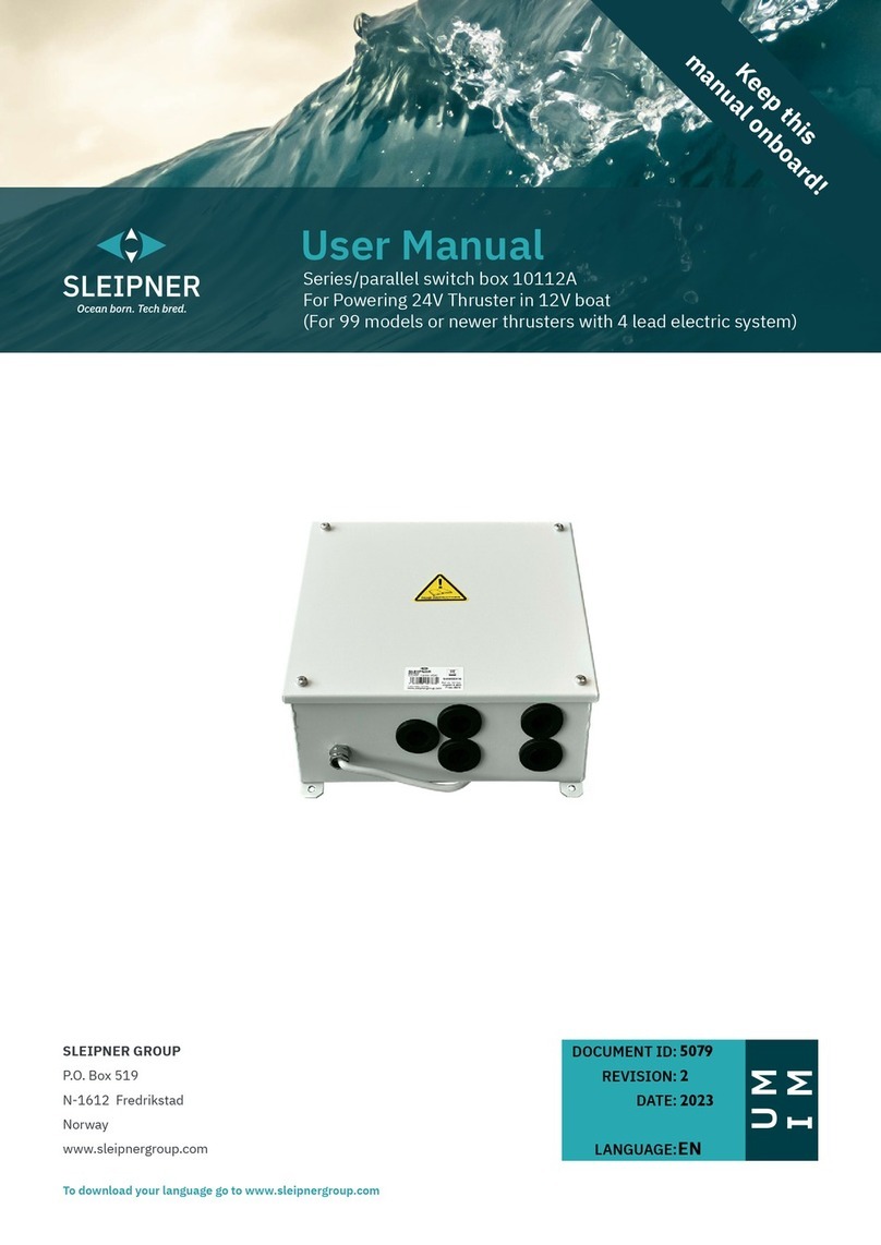 Sleipner 10112A Series user manual
