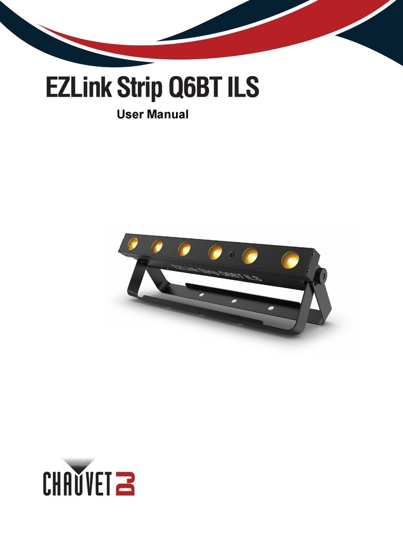 Chauvet DJ EZLink Strip Q6BT ILS user manual