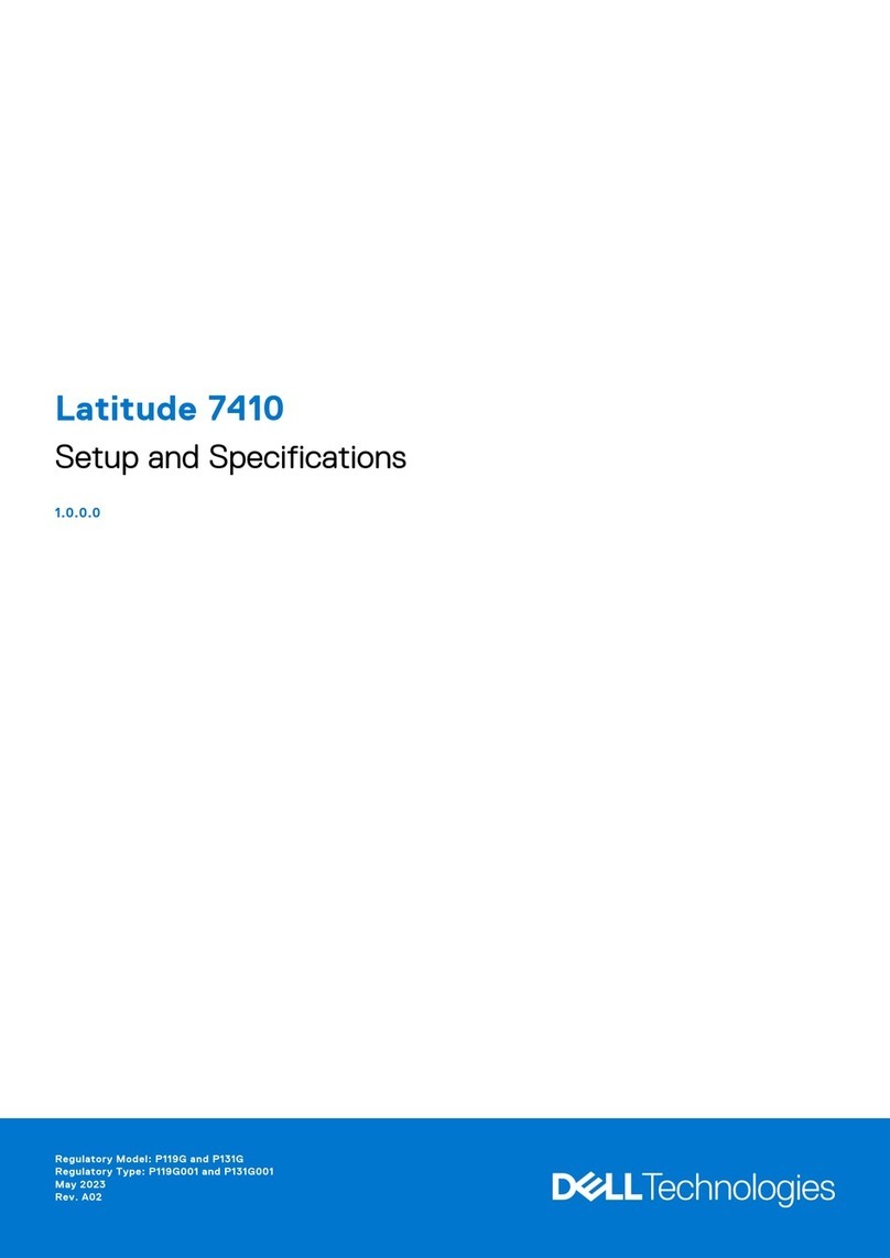 Dell Latitude 7410 Operation and maintenance manual Dell Latitude 7410 Operation and maintenance manual