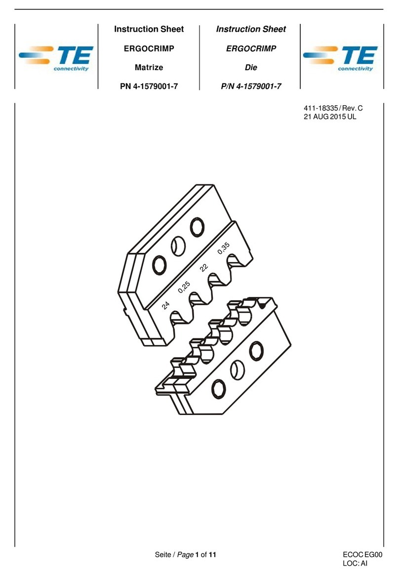 TE Connectivity 4-1579001-7 User manual