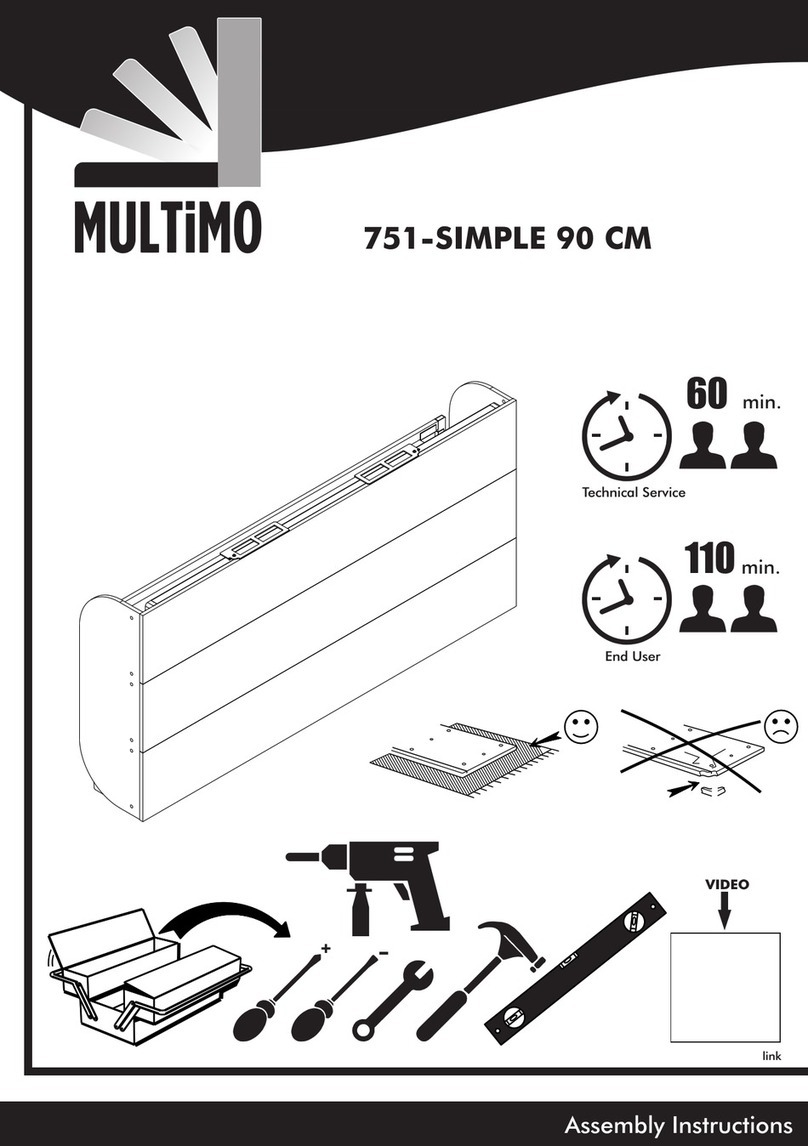 Multimo 751-SIMPLE 90 CM User manual