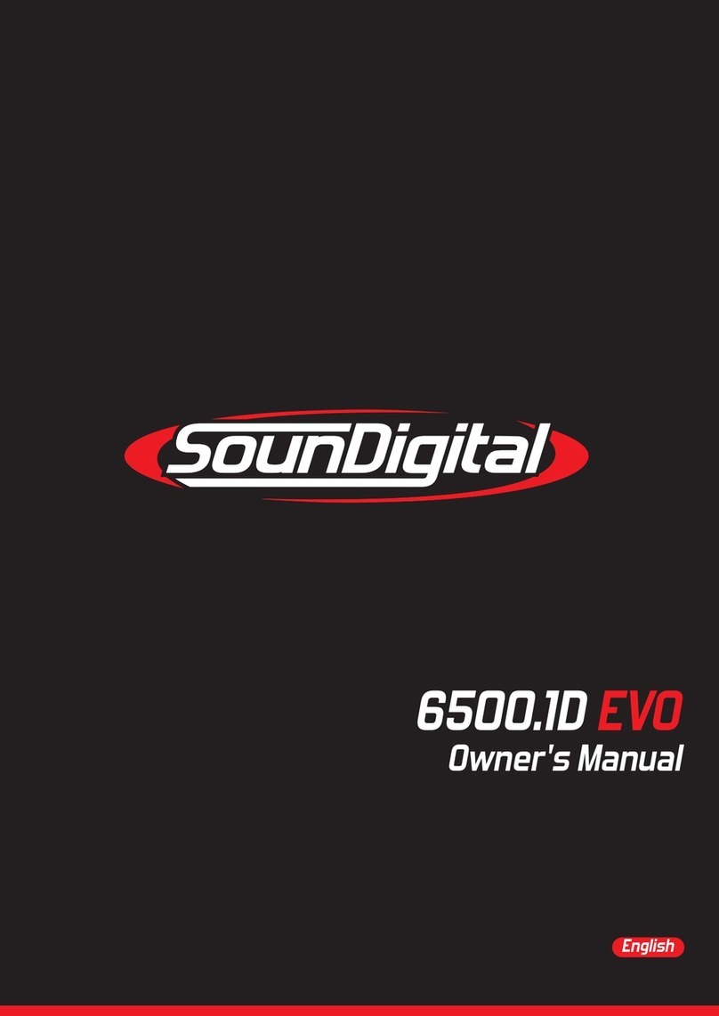 Soundigital 6500.1D EVO User manual