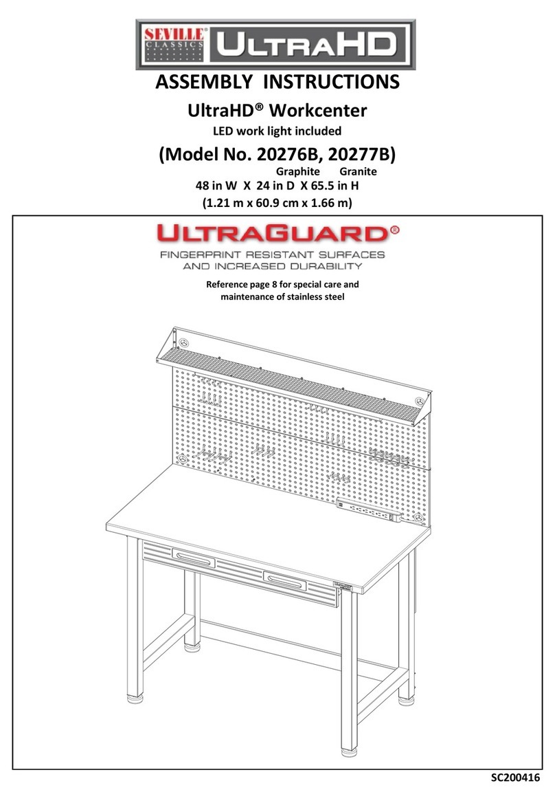 Seville Classics UltraHD 20276B User manual
