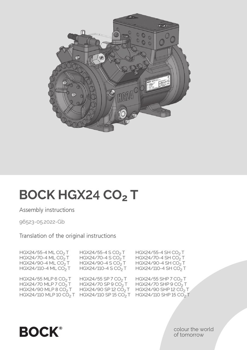 BOCK HGX24/55 MLP 6 CO2 T User manual BOCK HGX24/55 MLP 6 CO2 T User manual