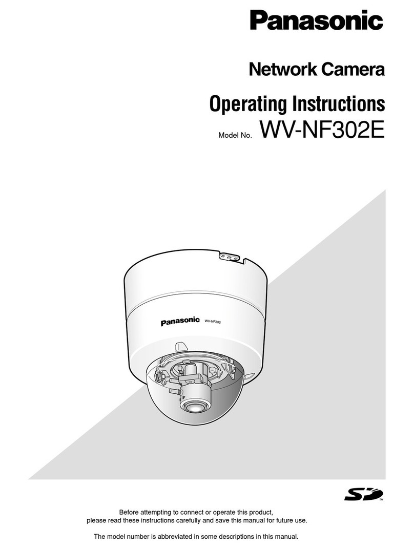 Panasonic WV-NF302E User manual Panasonic WV-NF302E User manual