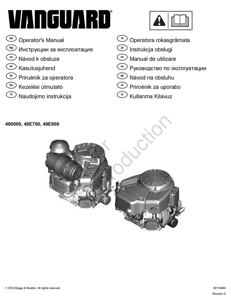 Vanguard 49E700 Operator's manual
