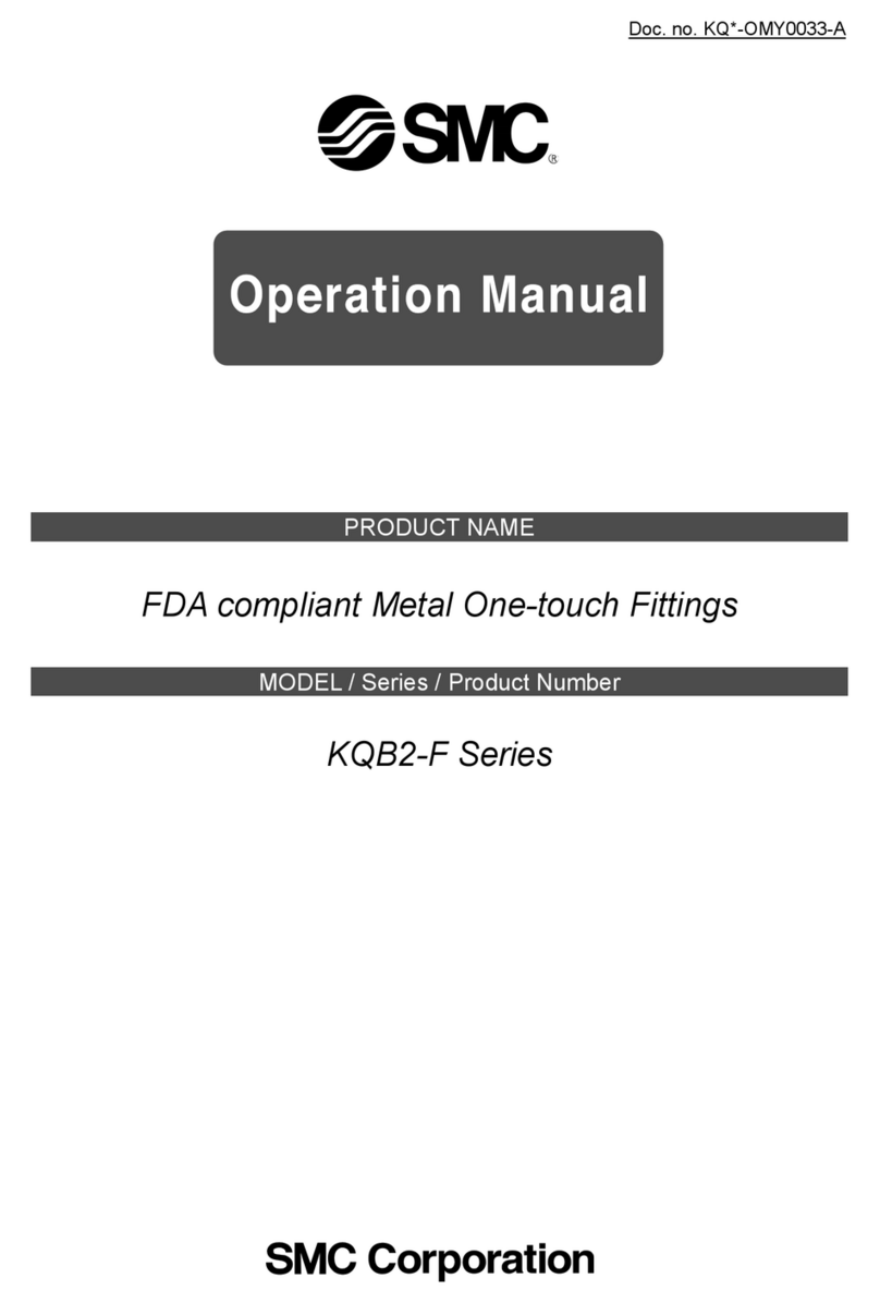 SMC Networks KQB2-F Series User manual