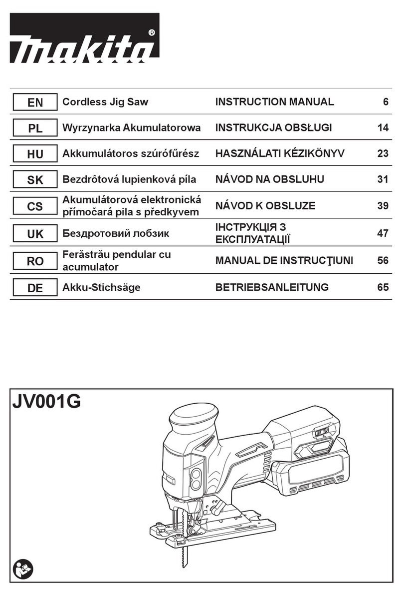Makita JV001G instruction manual
