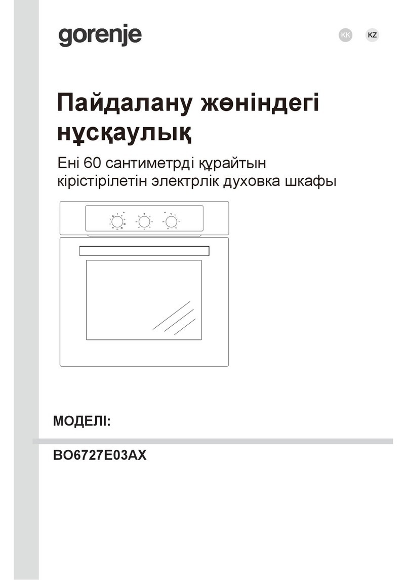 Gorenje BO6727E03AX instruction manual