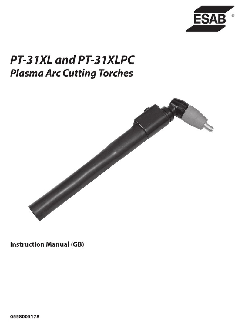 ESAB PT-31XL User manual