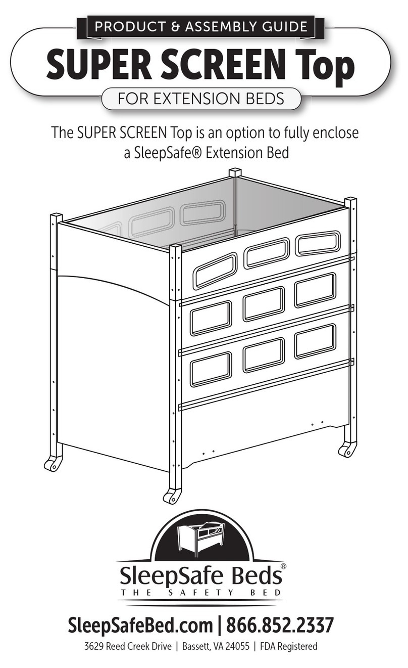 SleepSafe Beds SUPER SCREEN Top quick start guide SleepSafe Beds SUPER SCREEN Top quick start guide