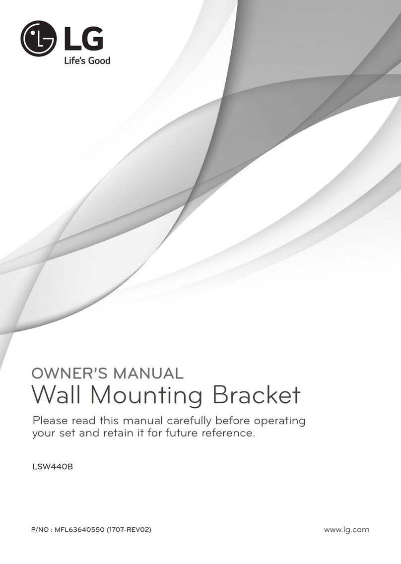 LG LSW440B User manual