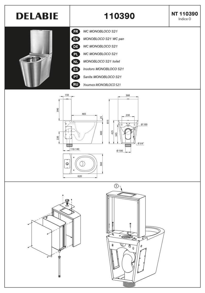 Delabie 110390 manual