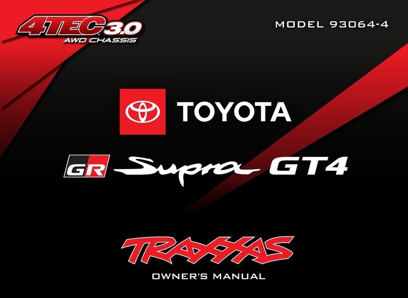 Traxxas TOYOTA GR Supra GT4 User manual