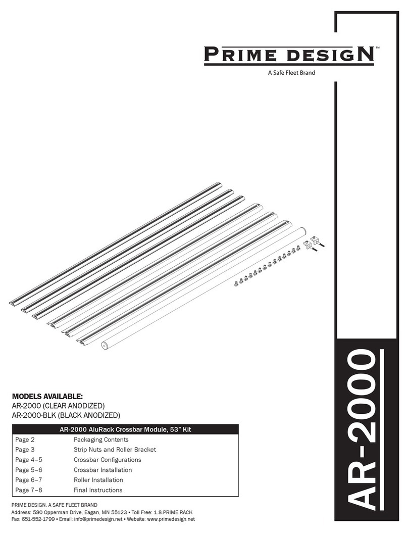 Safe Fleet PRIME DESIGN AR-2000-BLK User manual