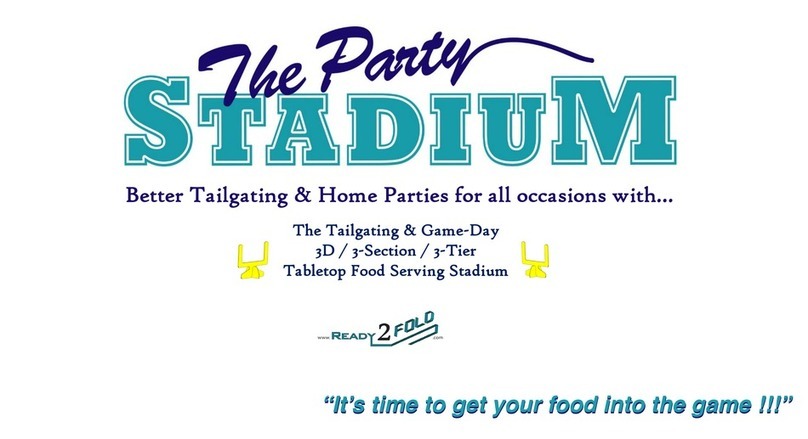 Ready 2 Folo The Party Stadium Assembly instructions