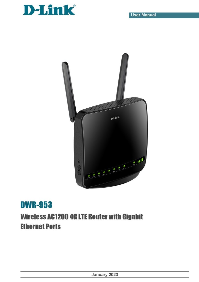 D-Link DWR-953 User manual D-Link DWR-953 User manual