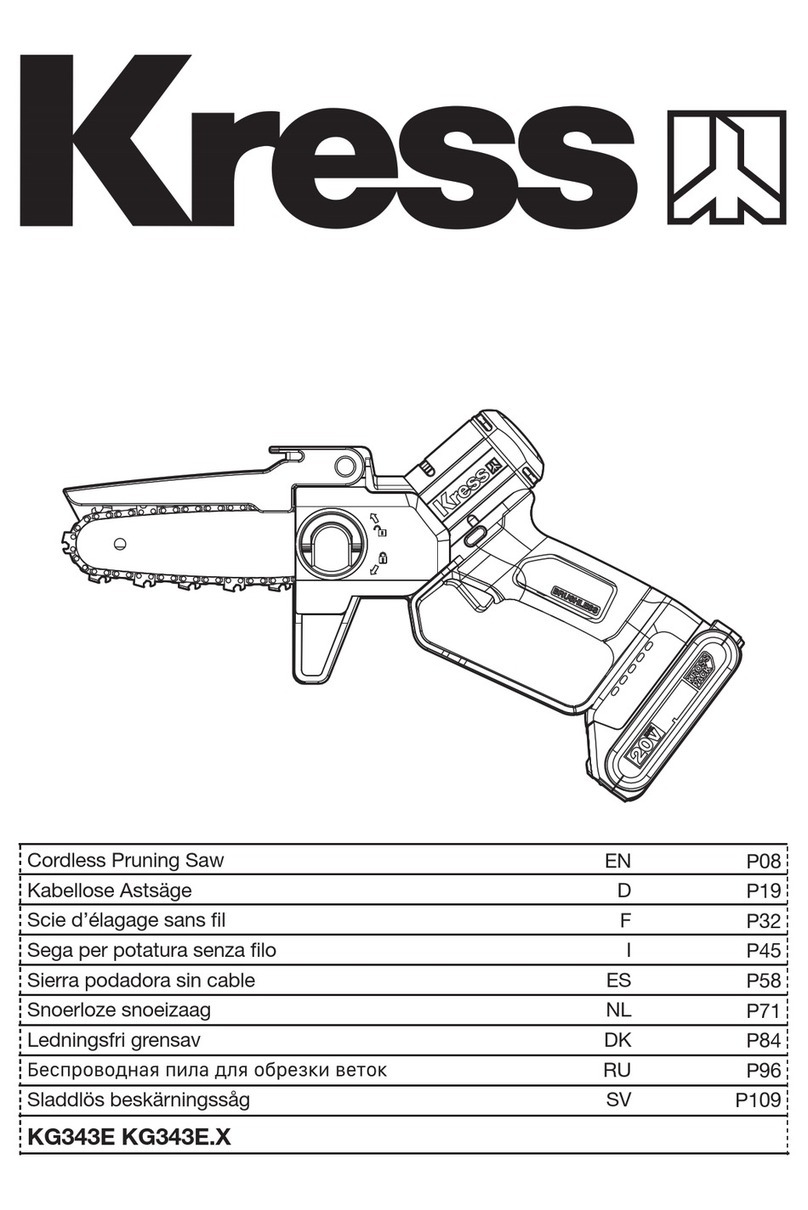 KRESS KG343E Series User manual