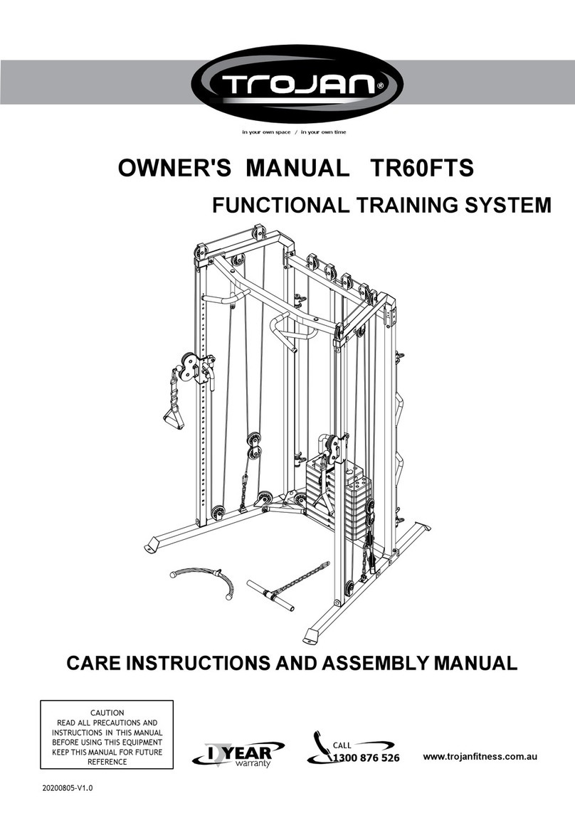 Trojan TR60FTS owner's manual