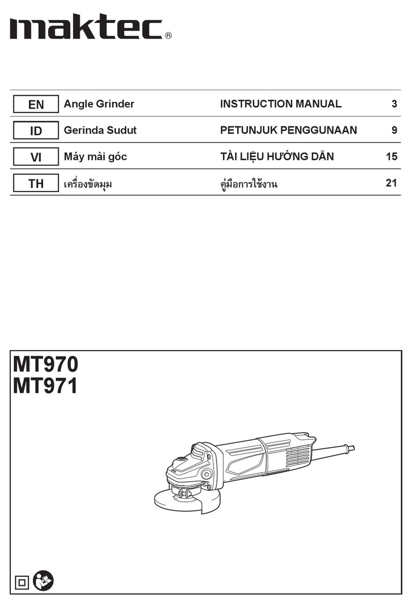 Maktec MT970 instruction manual