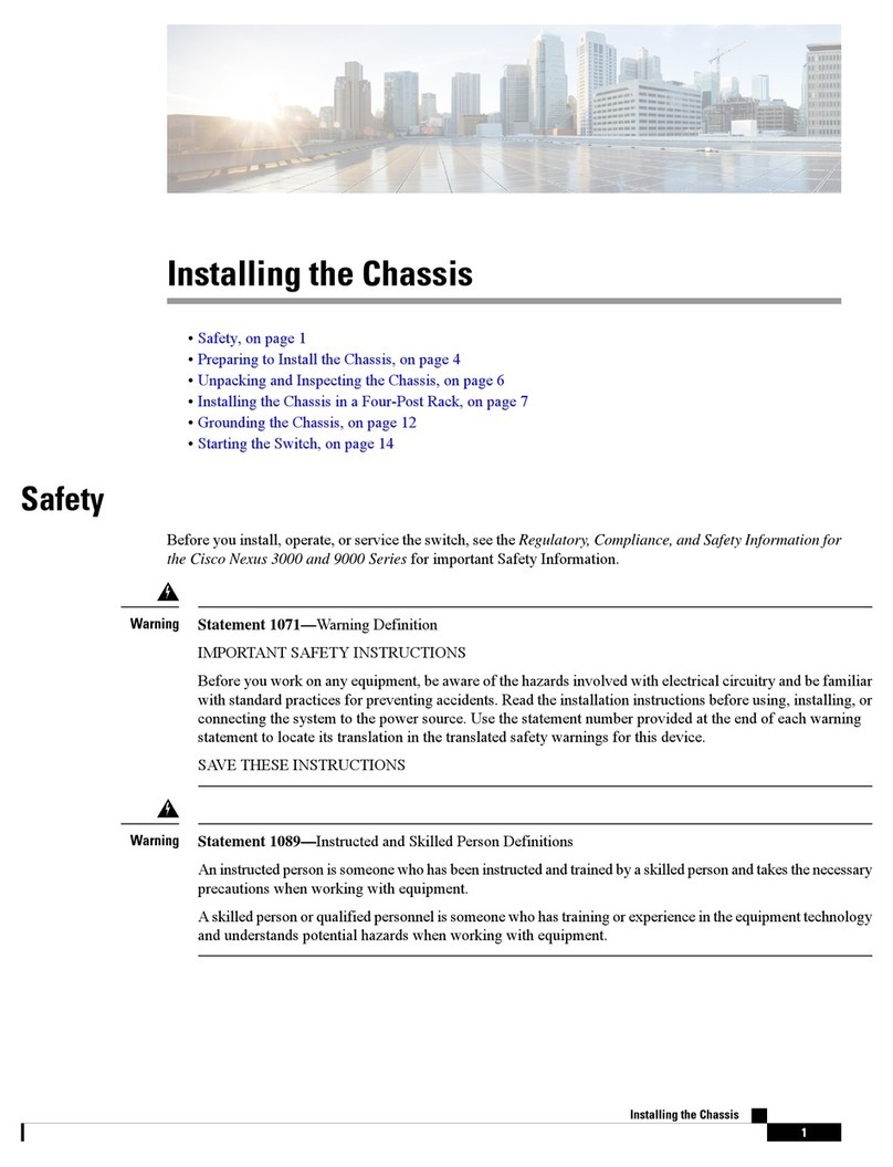 Cisco Nexus 3000 series User manual