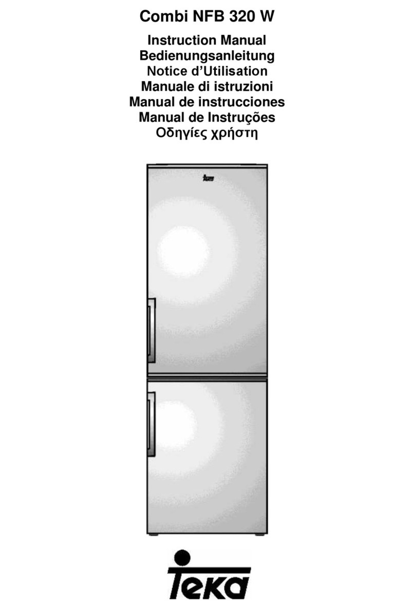 Teka Combi NFB 320 W instruction manual
