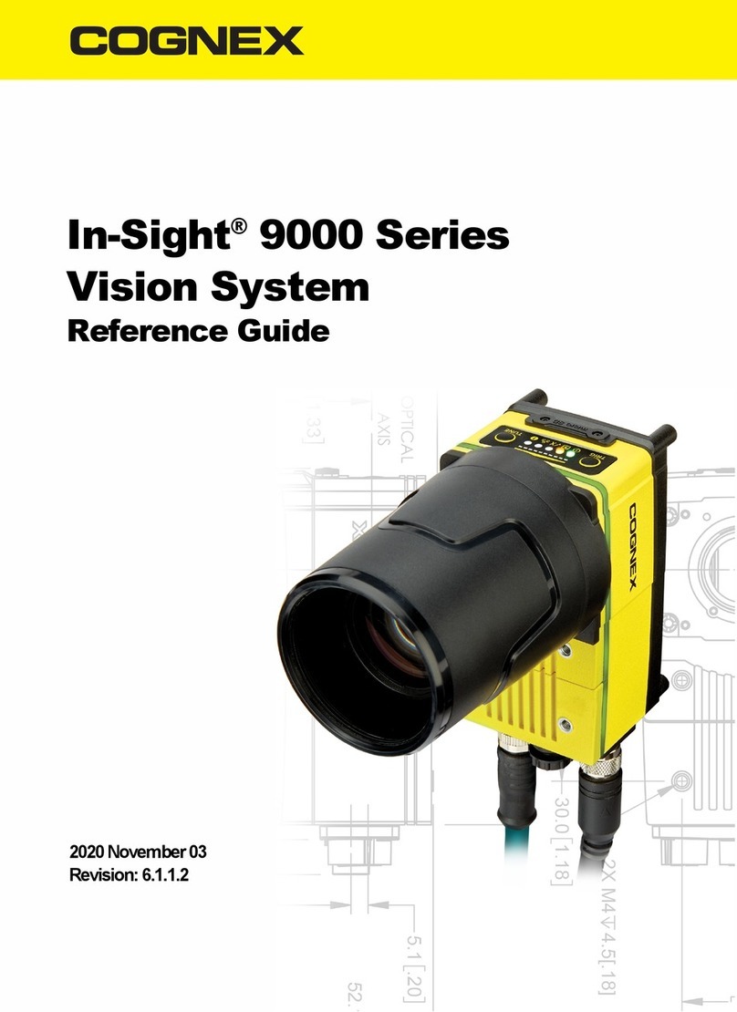 Cognex In-Sight 9000 Series User manual Cognex In-Sight 9000 Series User manual