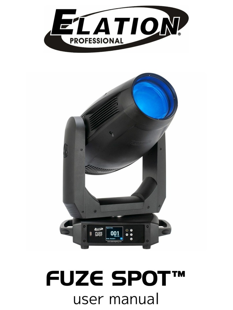 Elation FUZE SPOT user manual