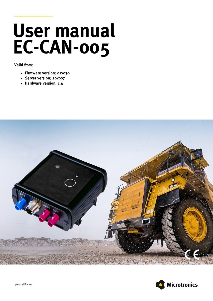 Microtronics EC-CAN-005 user manual