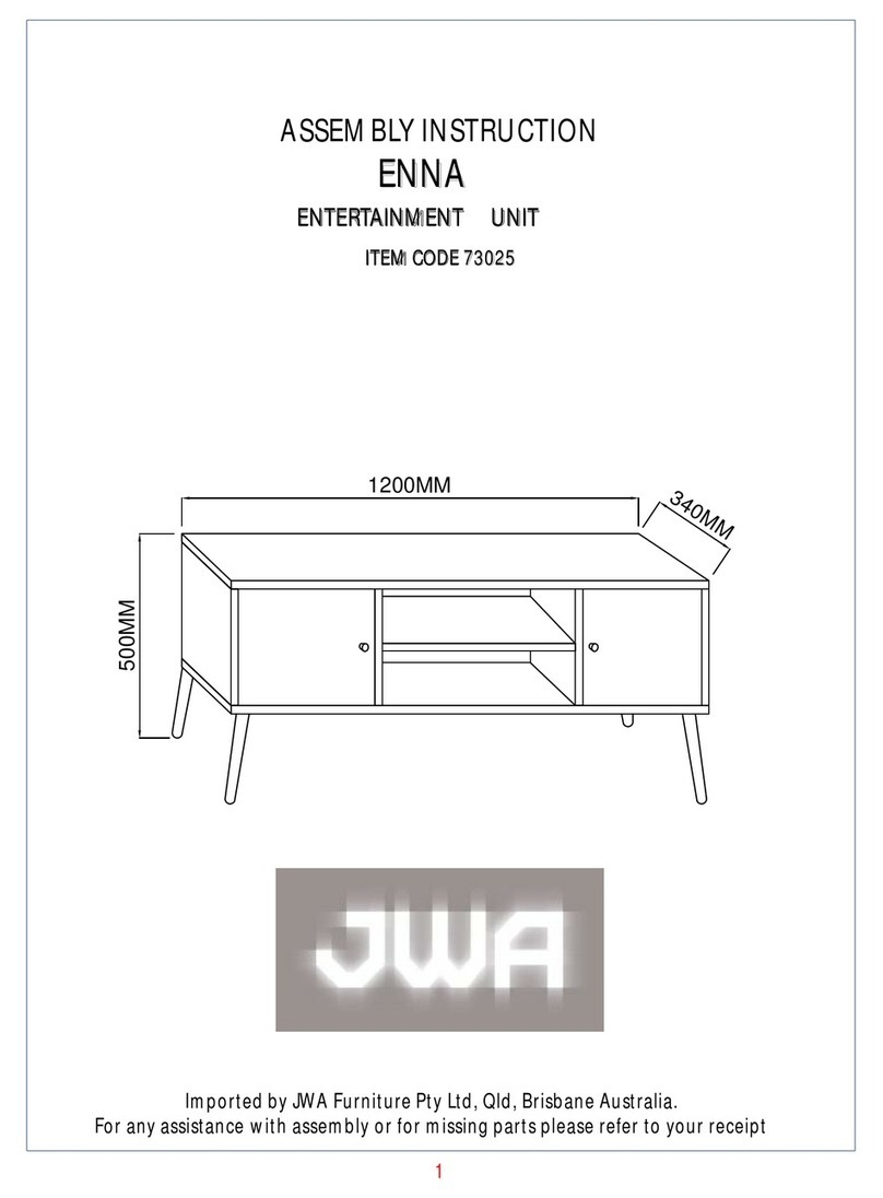 JWA ENNA 73025 Assembly instruction