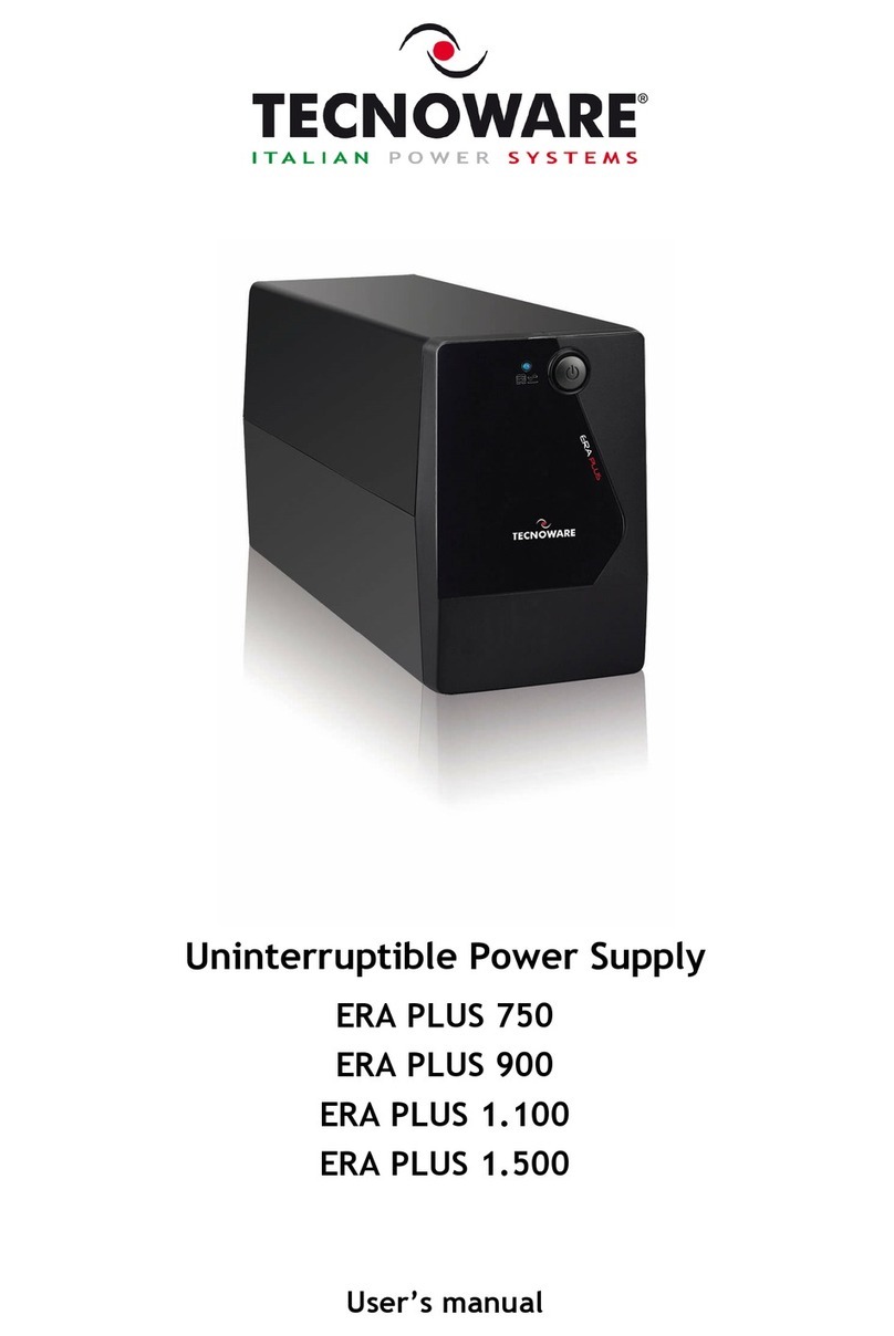 Tecnoware ERA PLUS 750 user manual