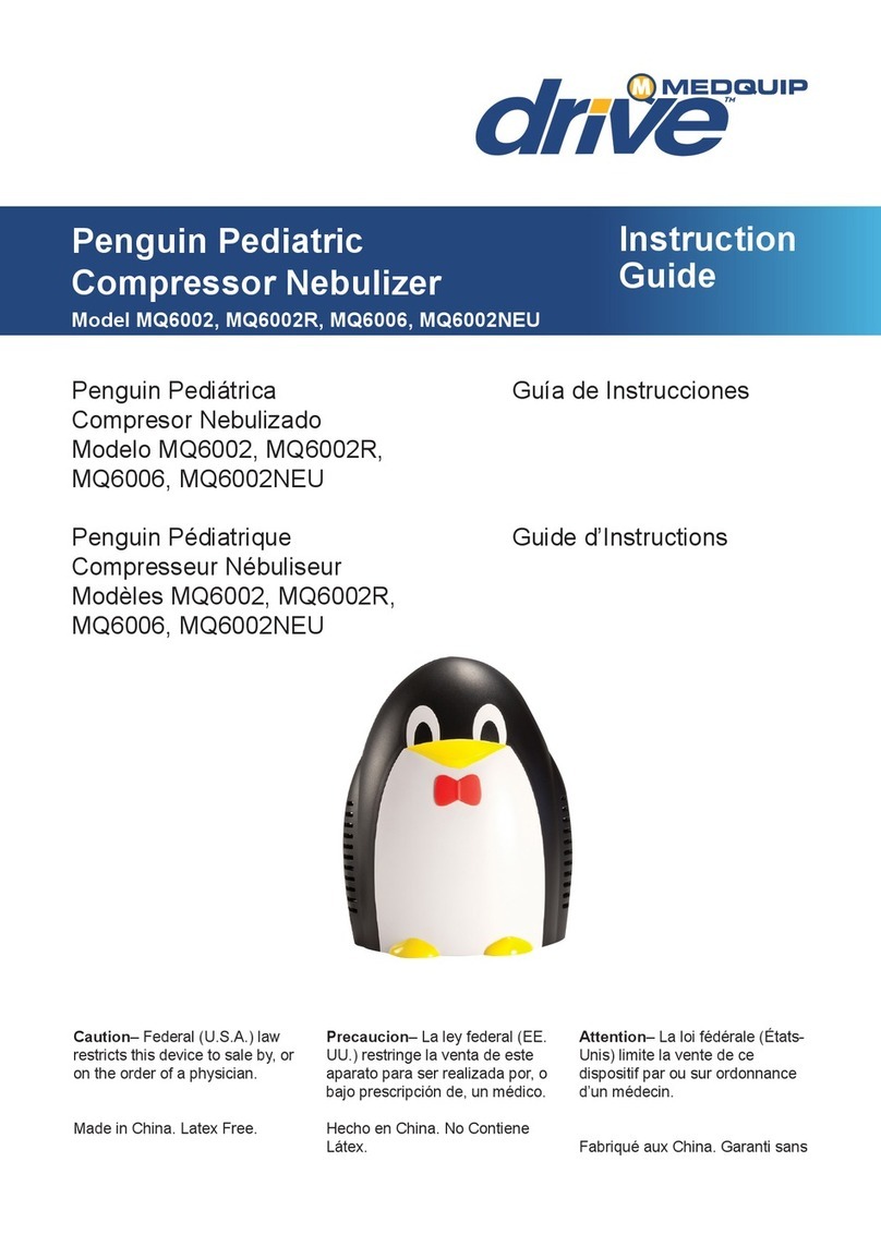 Drive MEDQUIP MQ6002 Instruction guide