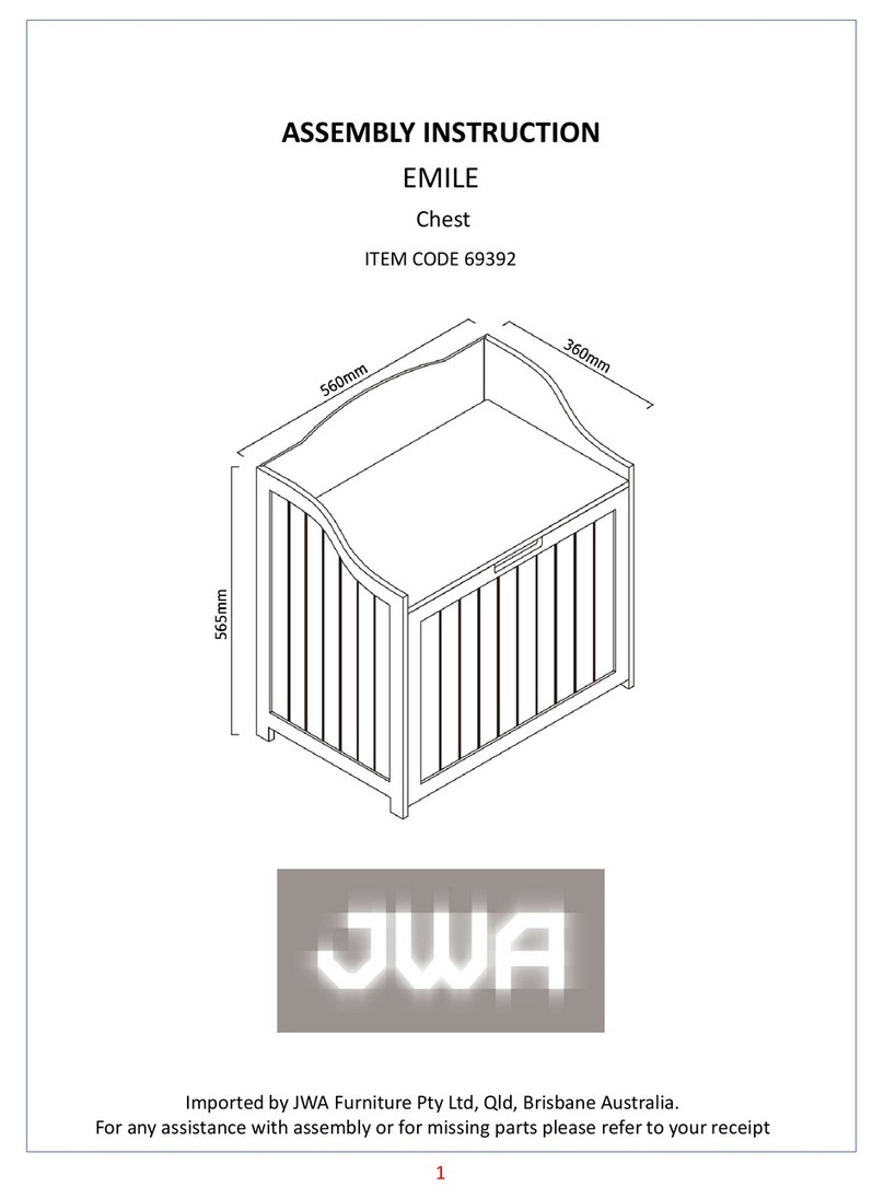 JWA EMILE 69392 Assembly instruction