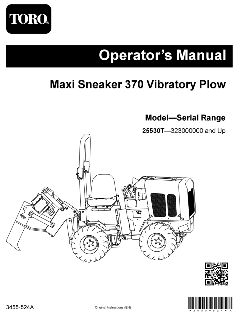 Toro Maxi Sneaker 370 User manual