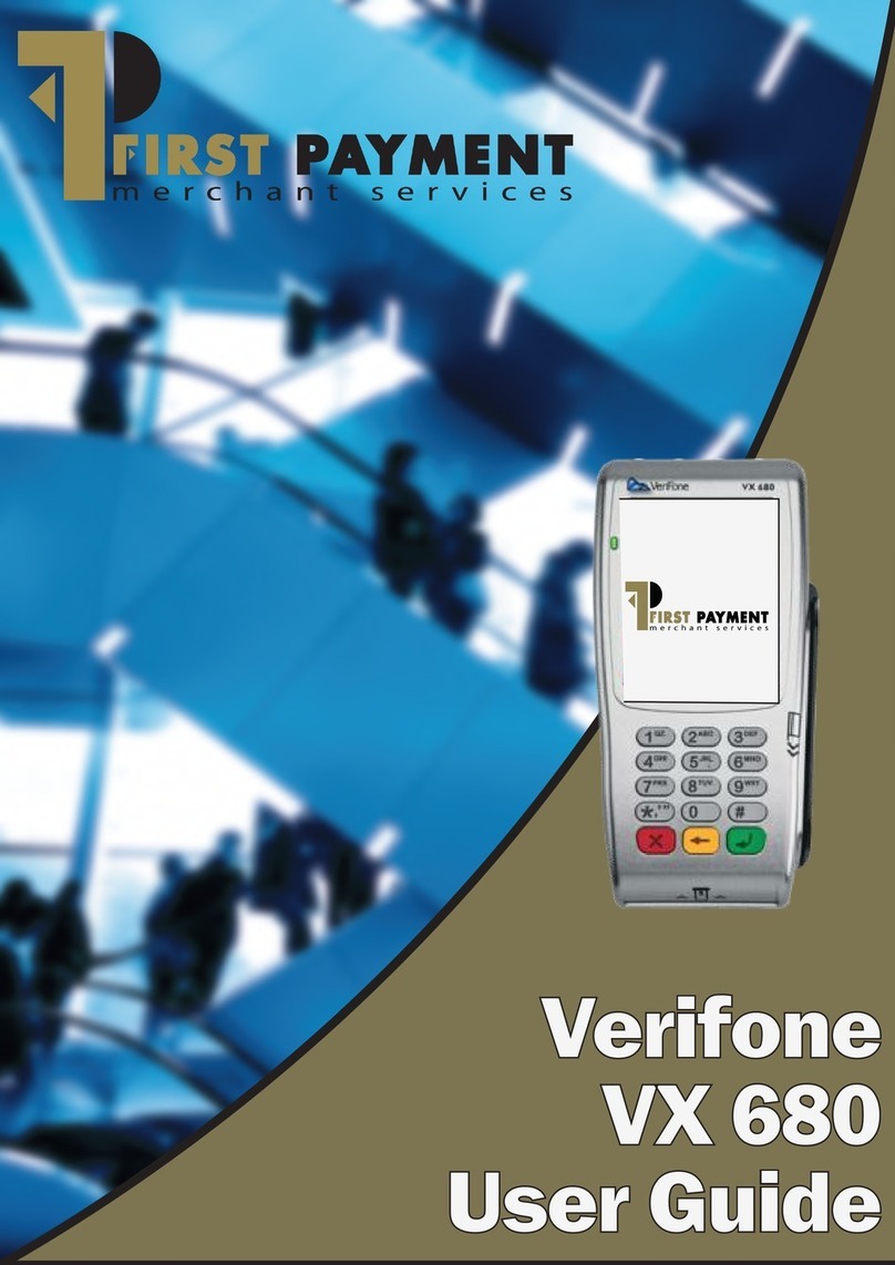 VeriFone VX 680 User manual