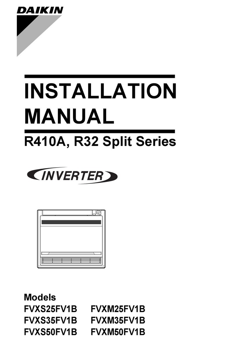 Daikin FVXM35FV1B User manual