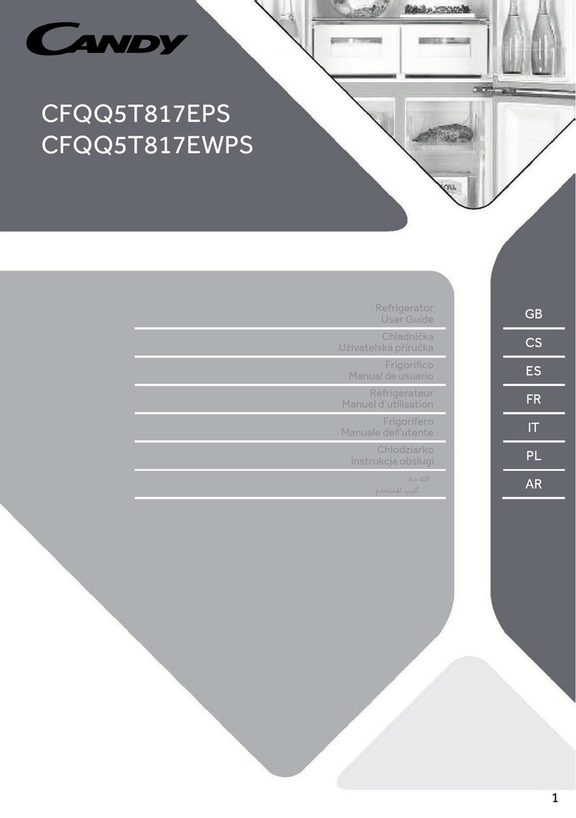 Candy CFQQ5T817EPS User manual