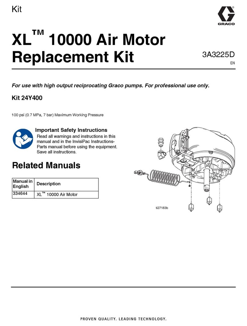 Graco XL 10000 User manual