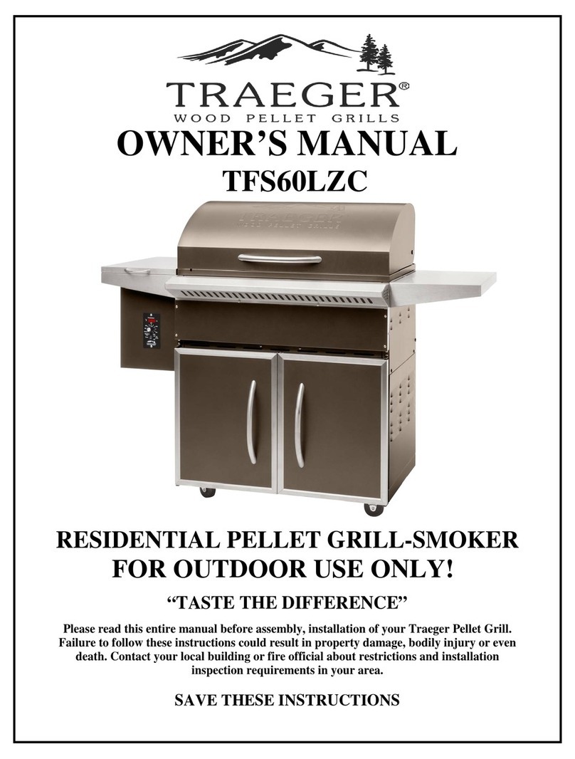 Traeger TFS60LZC owner's manual