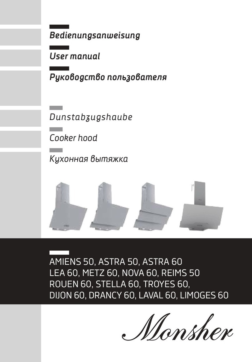 Monsher DIJON 60 user manual