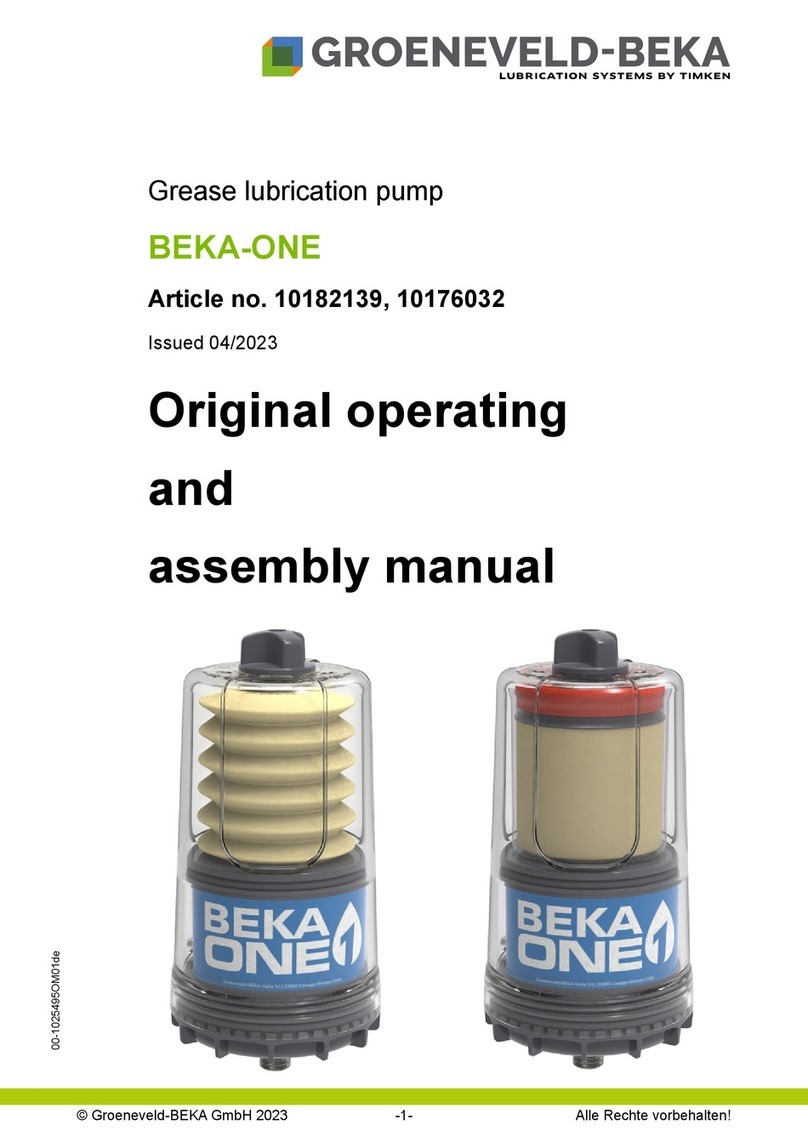 Groeneveld BEKA-ONE Product guide