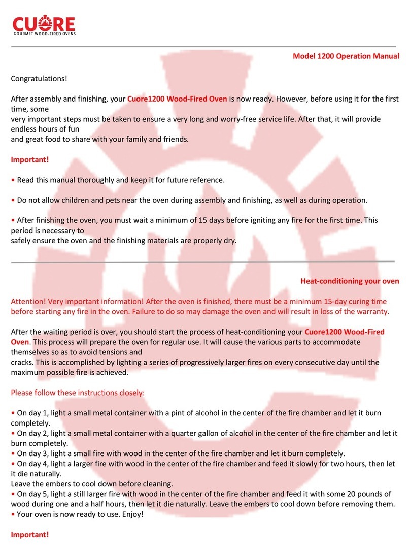 Cuore 1200 Operation manual