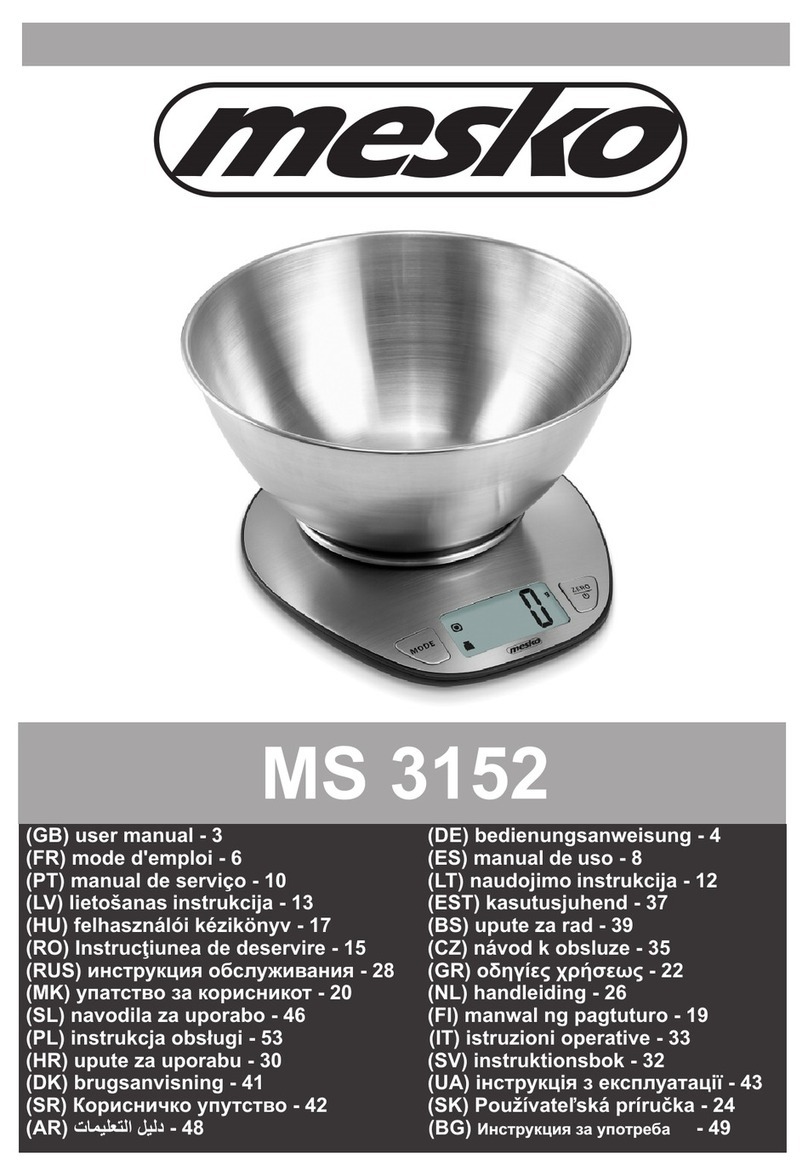 Mesko MS 3152 user manual