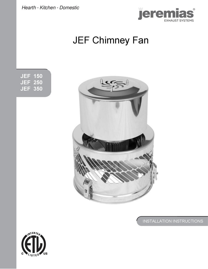 Jeremias JEF 150 User manual