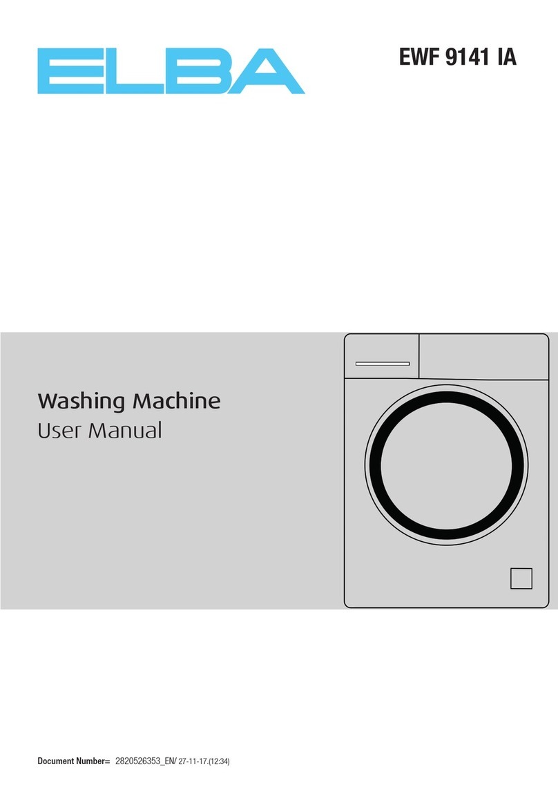 Elba EWF 9141 IA user manual
