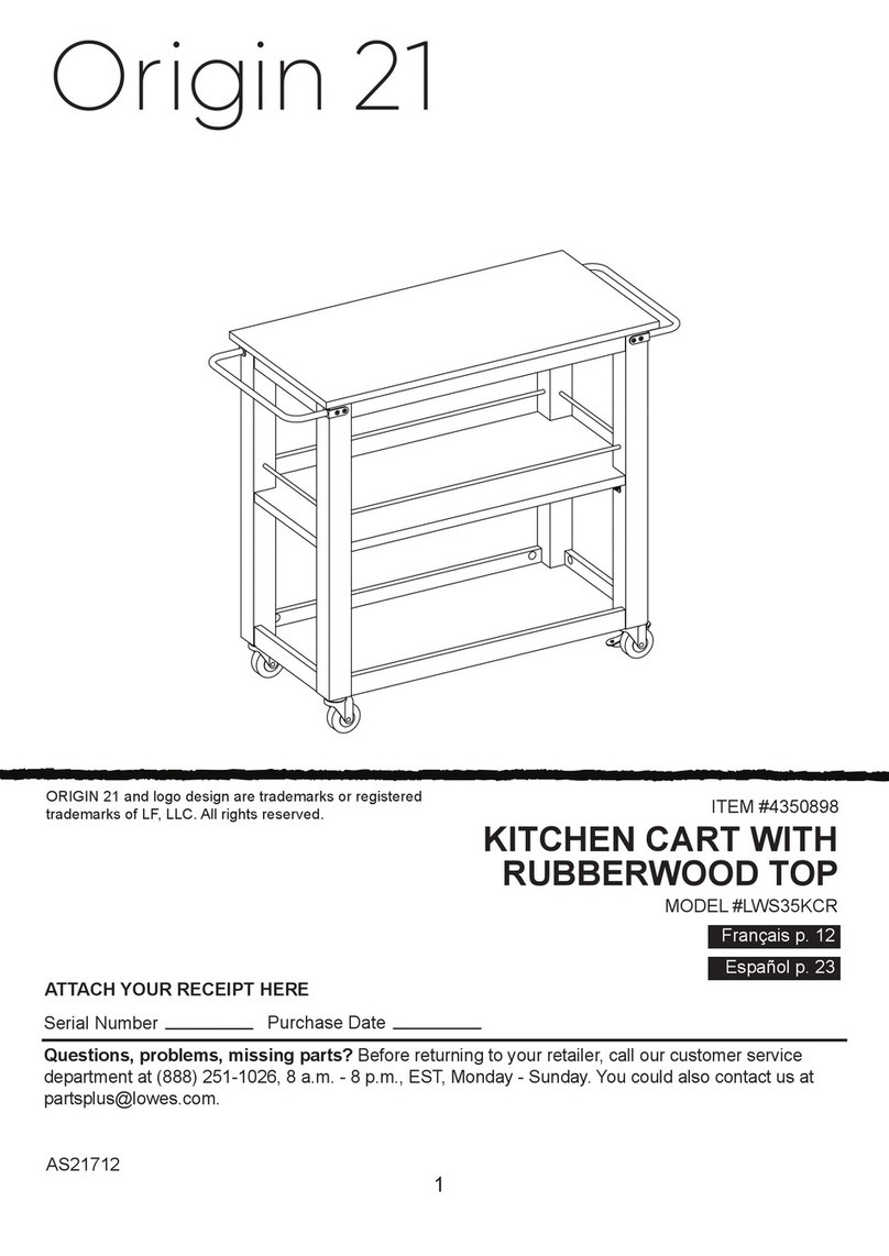 Origin 21 LWS35KCR User manual
