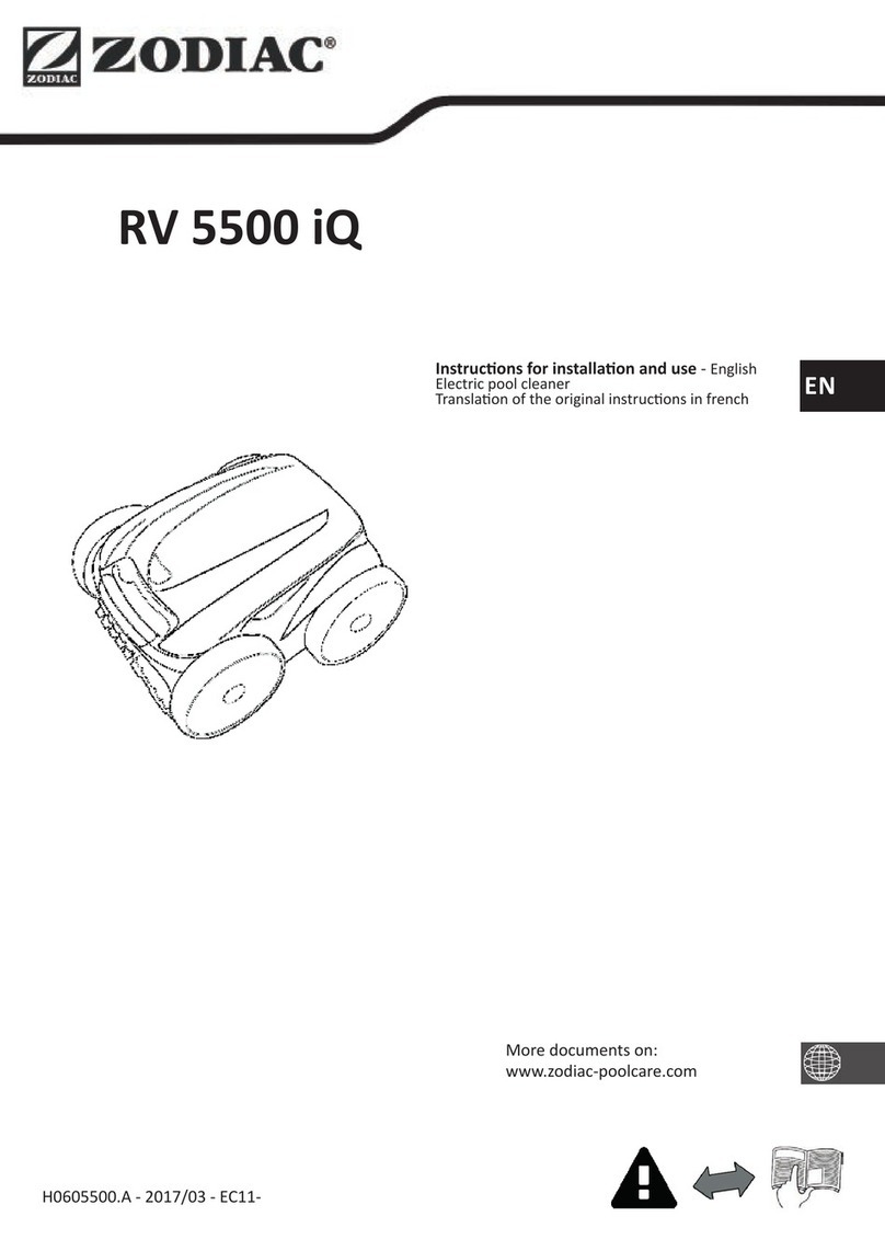 Zodiac RV 5500 iQ User manual