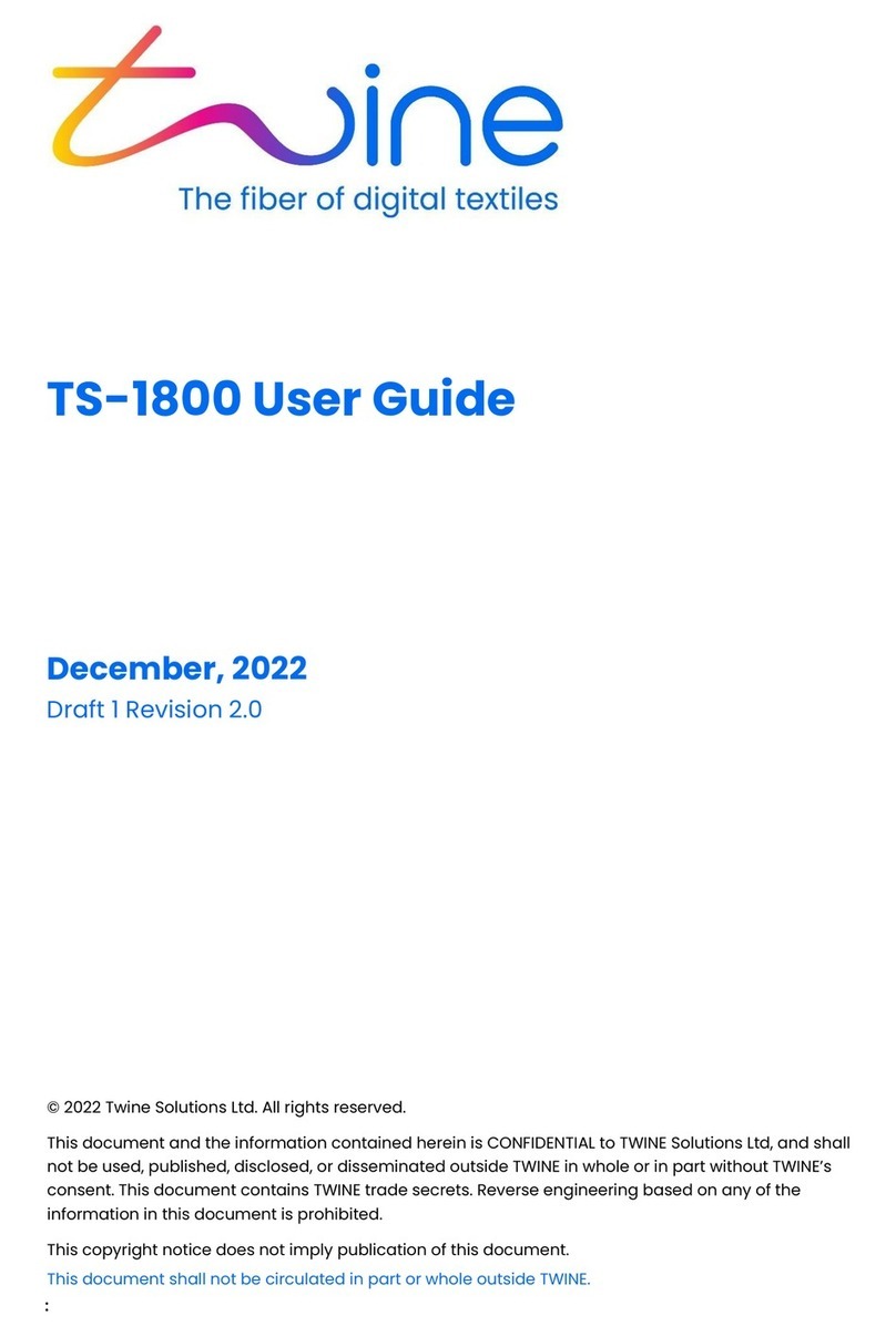 Twine TS-1800 User manual